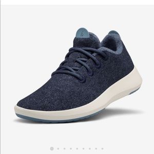 Allbirds men wool runner mizzles savana night cream soles size 13